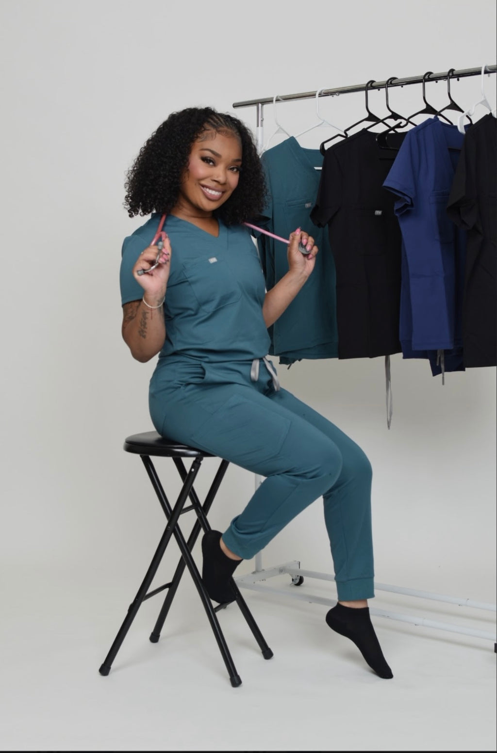 Carribean Blue Jogger Style Set